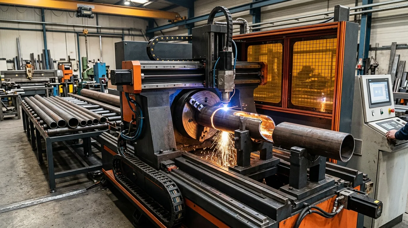 Reliable Tube Laser Cutting Machine in Operation