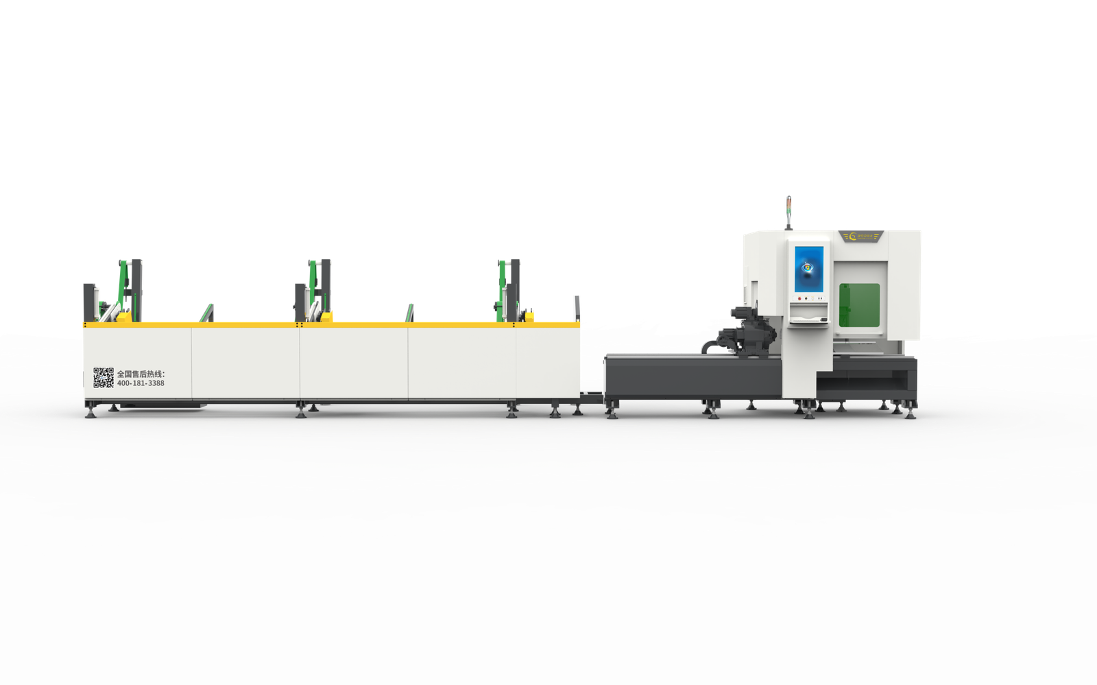 CTK-P9-LP-BD Fully Automatic Double-Chuck Bevel Laser Tube Cutting Machine